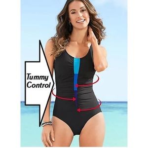 BPC collection Tummy Control One piece swimsuit